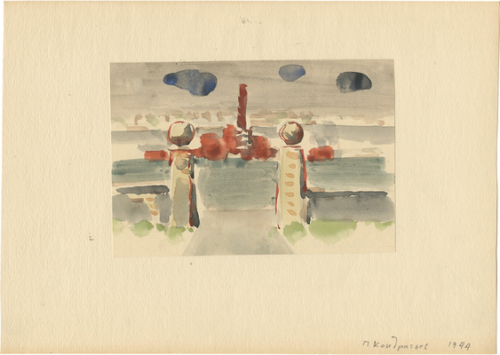 Кондратьев Павел Михайлович. Руины Таллина